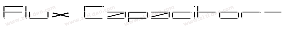 Flux Capacitor字体转换